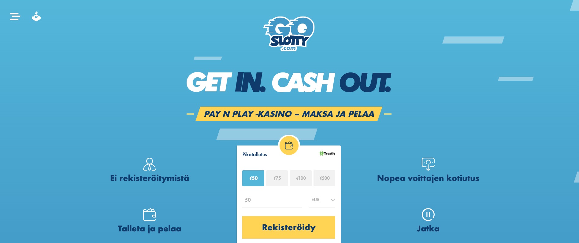 GoSlotty Casino Etusivu